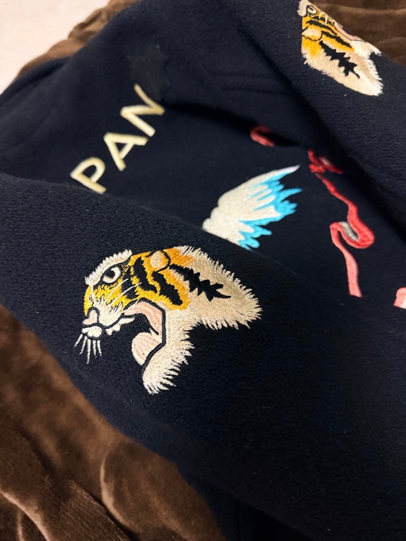 SWINGIN SLILY テーラードジャケット 鷲 縫取 日本限定 スカジャン