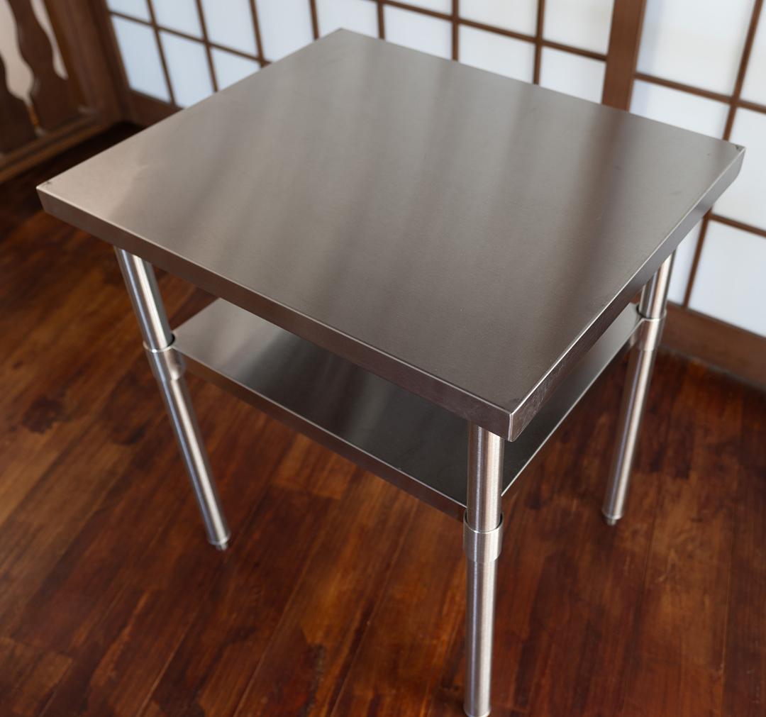 【ほぼ未使用】KIPROSTAR ステンレス作業台 700×600×800mm