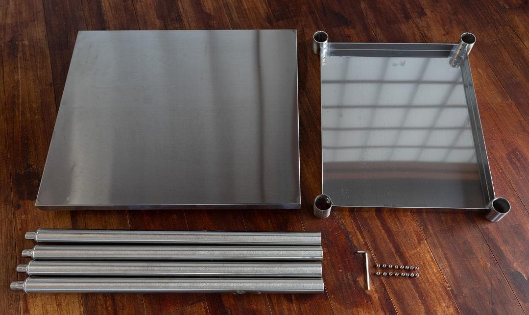 【ほぼ未使用】KIPROSTAR ステンレス作業台 700×600×800mm