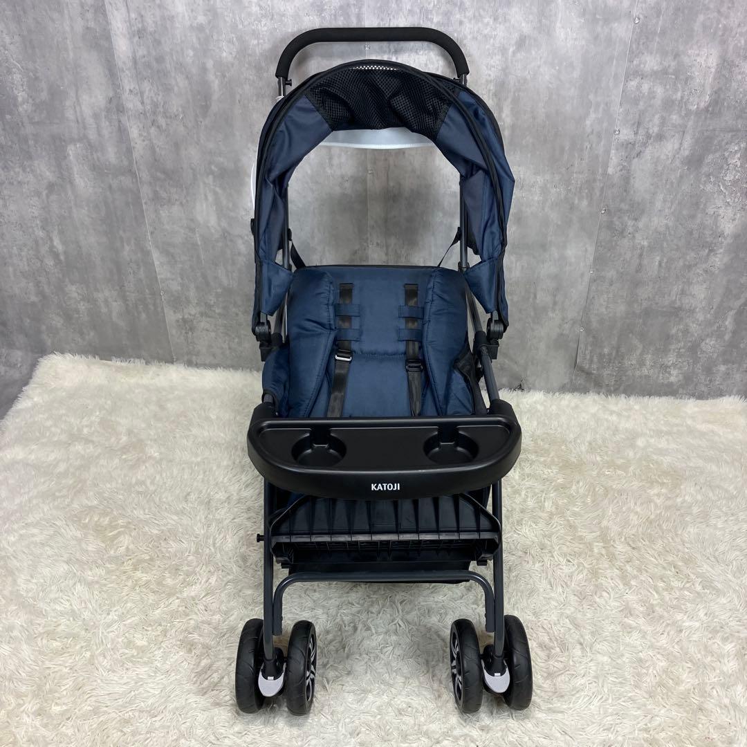 KATOJI カトージ 2人乗りベビーカー 二人でゴー
