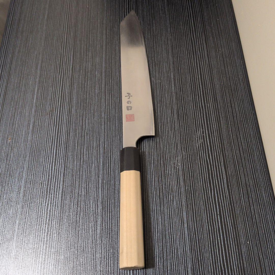 子の日　切り付け包丁27ｃｍ