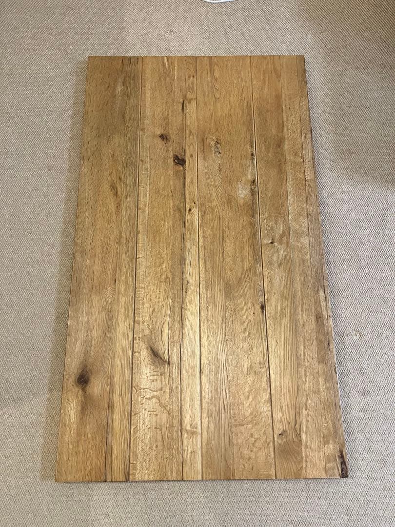 クッパ ダイニング テーブル 135cm オーク材　ダブルデイ　クラッシュゲート