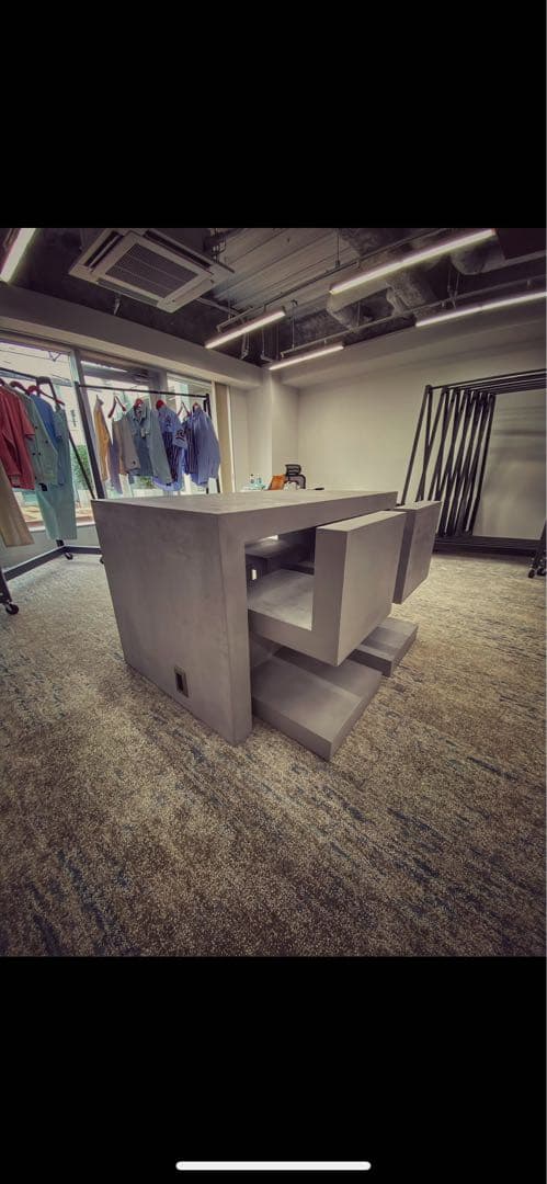 mortex デザインテーブル１台/チェア4脚