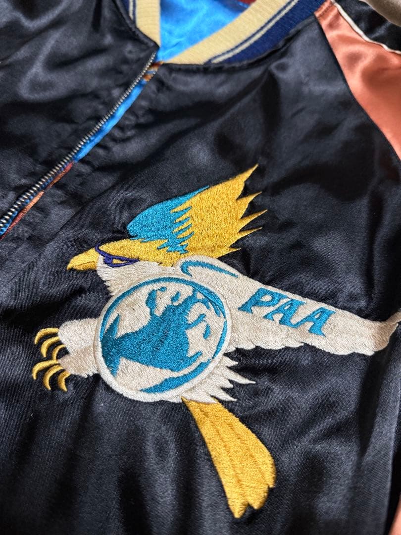 ２面用 テーラー東洋 虎鷲 Hawaii 日本限定版 スカジャン vintage