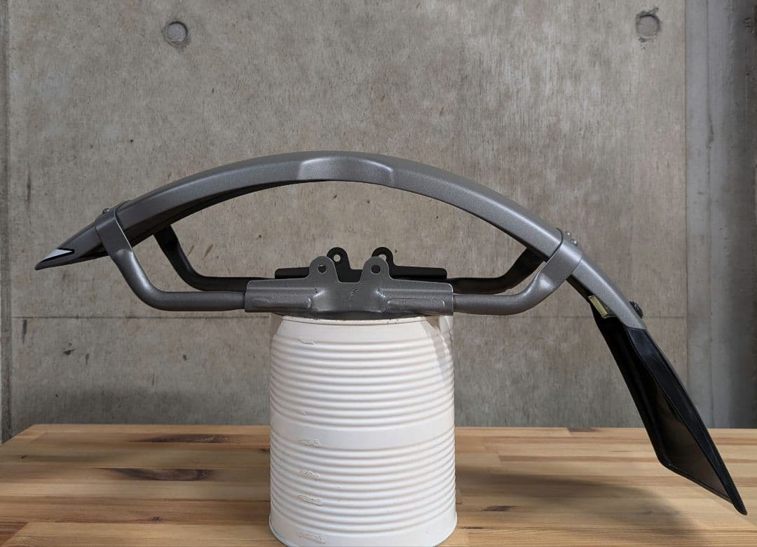 ホンダ ハンターカブ 純正フロントフェンダー マットアーマードシルバー