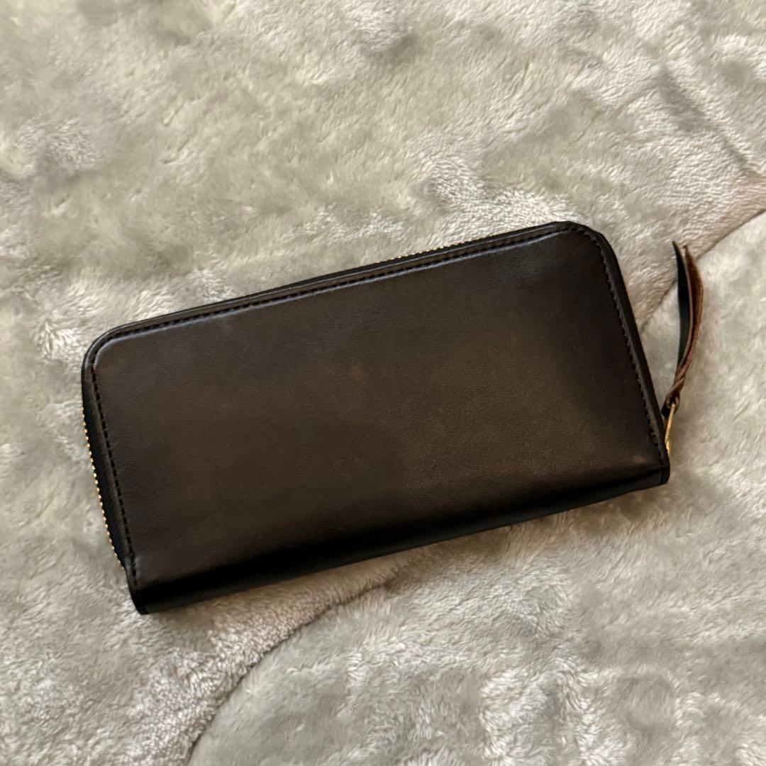 ⭐️未使用級⭐️　インセプション　長財布　ラウンドファスナー　レザー