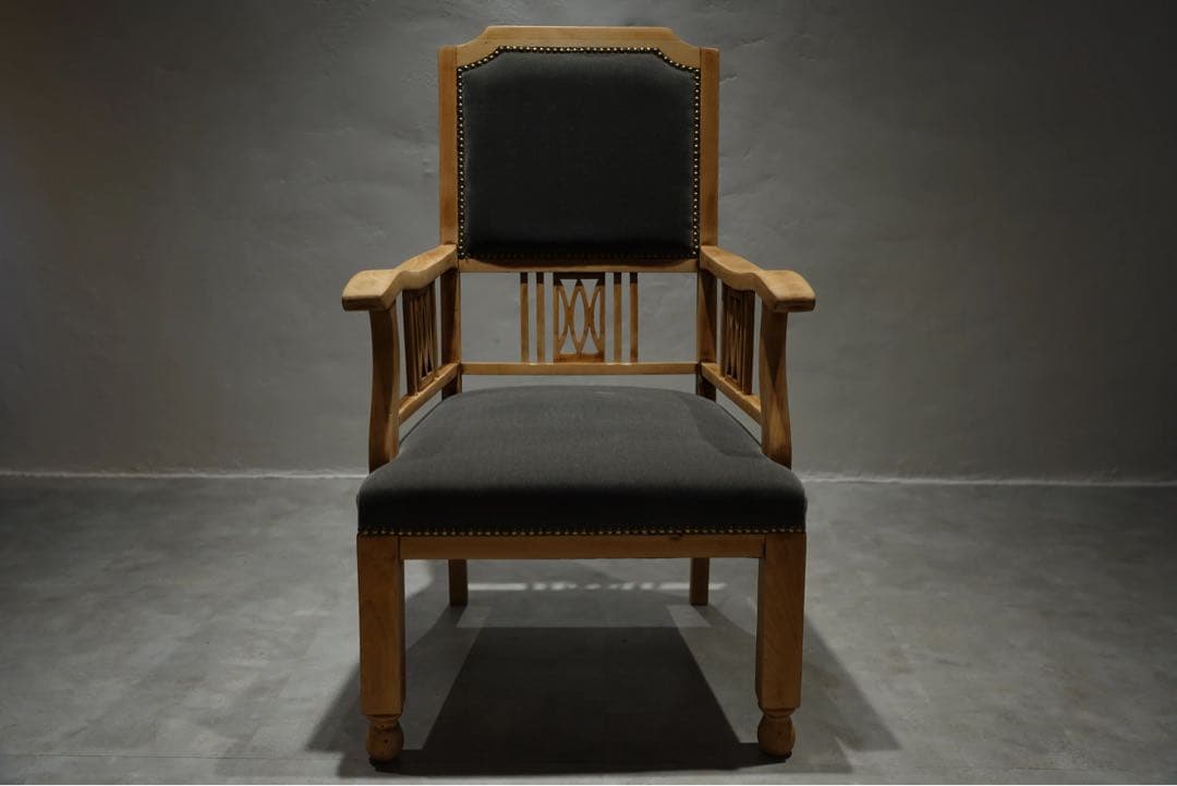 大正時代　アームチェア　japan antique arm chair