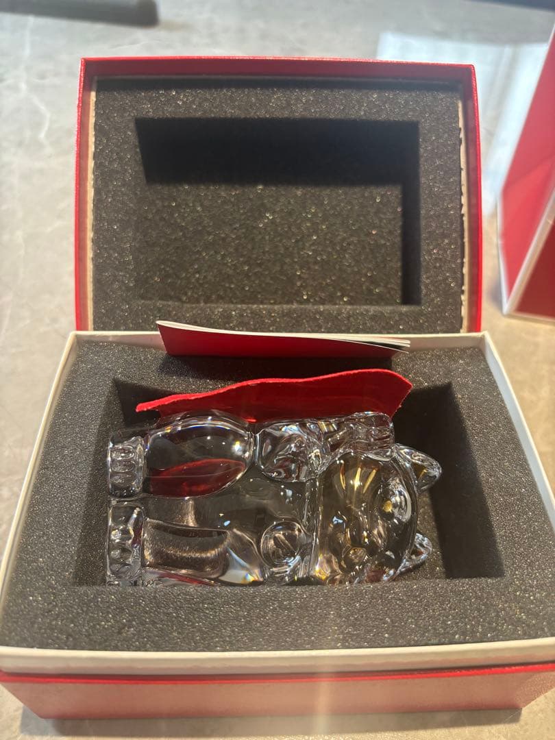 Baccarat クリスタル 招き猫