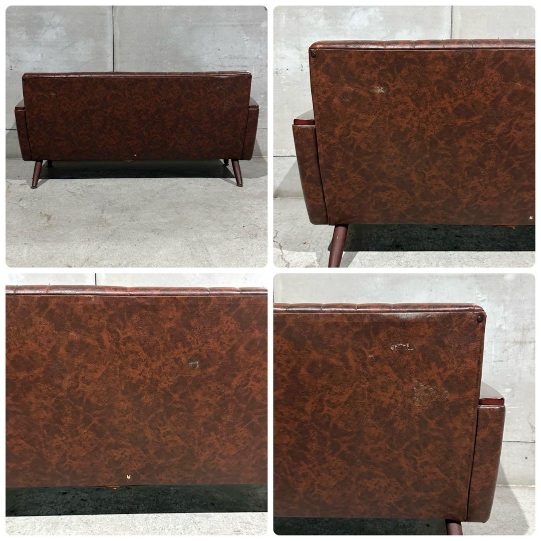 ✦1965〜1975年頃 ✦昭和ミッドセンチュリー 3人掛けソファー/ 日本製