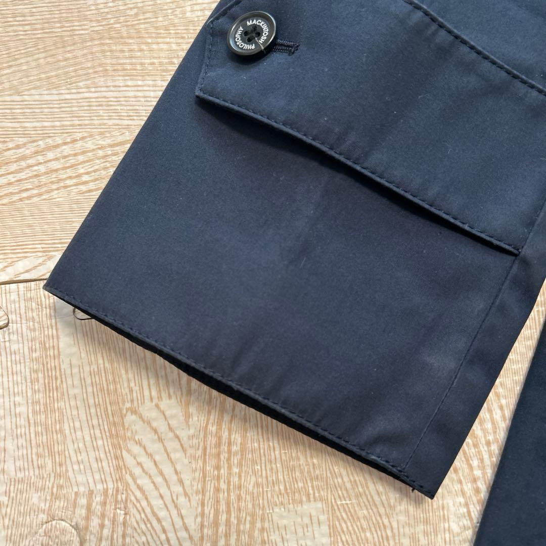 マッキントッシュ フィロソフィー ボンディング　ステンカラーコート