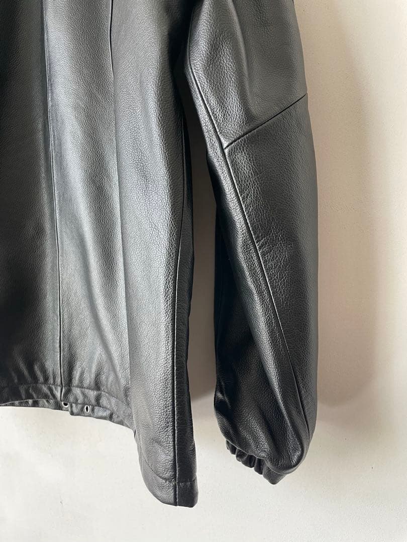 本革　レザーコーチジャケット　サイズ36 極美品　Mサイズ程度