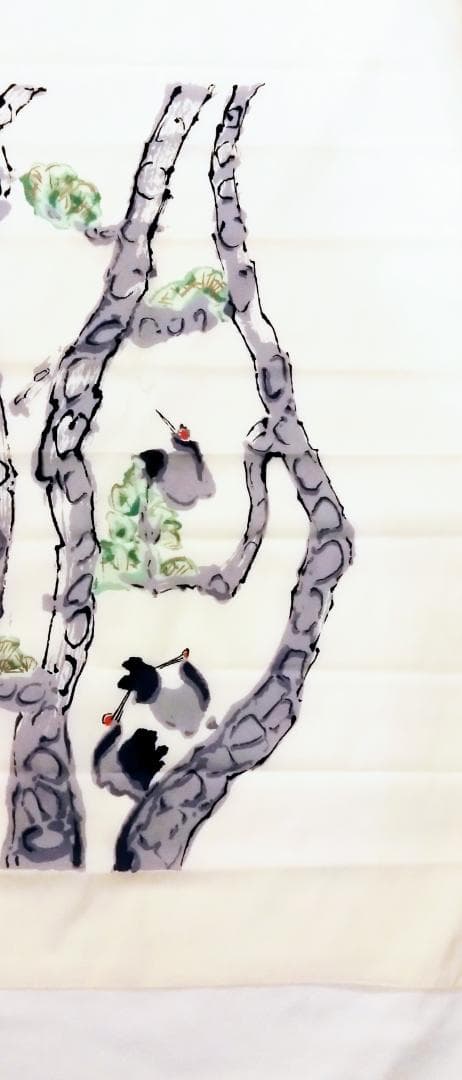 高級　京ゆうぜん　掛け軸　暖簾　のれん　東大寺　染め物