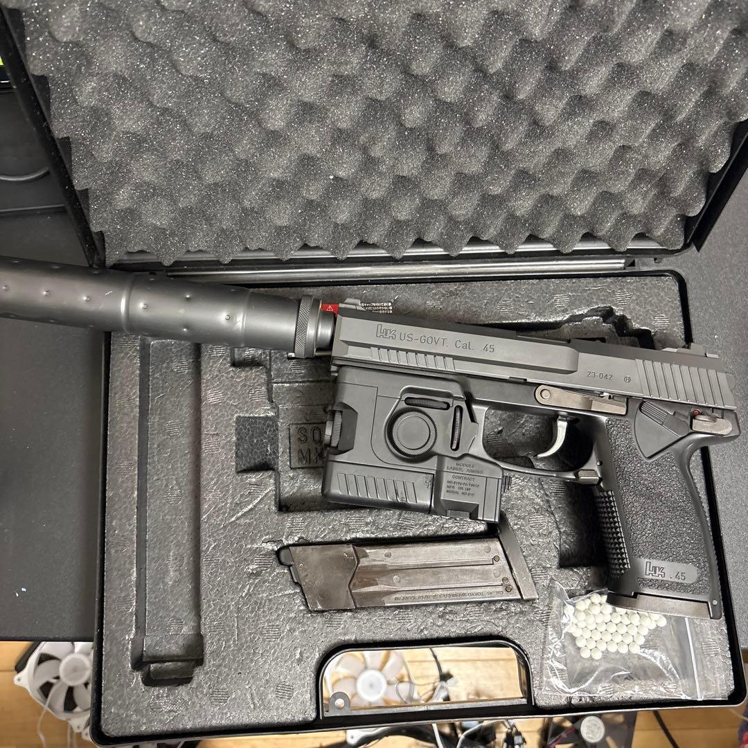 東京マルイ　socom mk23 固定スライドガスガン