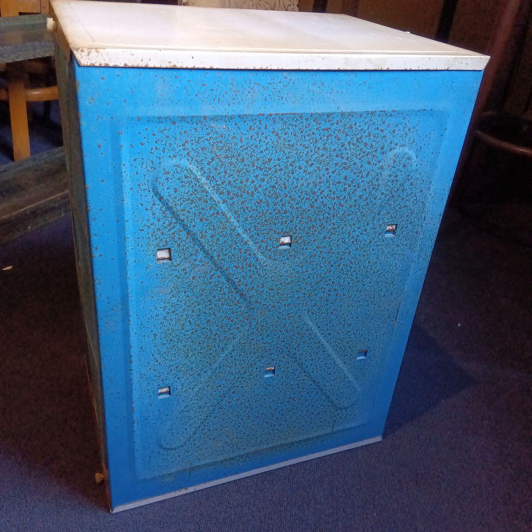 収納棚 蠅帳 昭和レトロ 車の柄 中古品