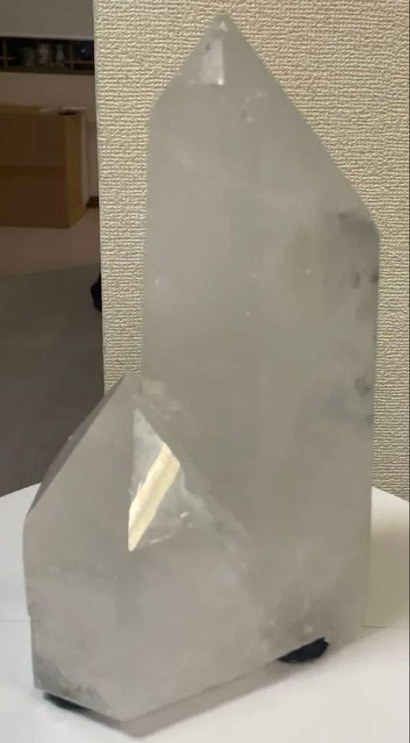 【2.6kg】天然水晶（クォーツ）ポイント｜存在感あるインテリアストーン