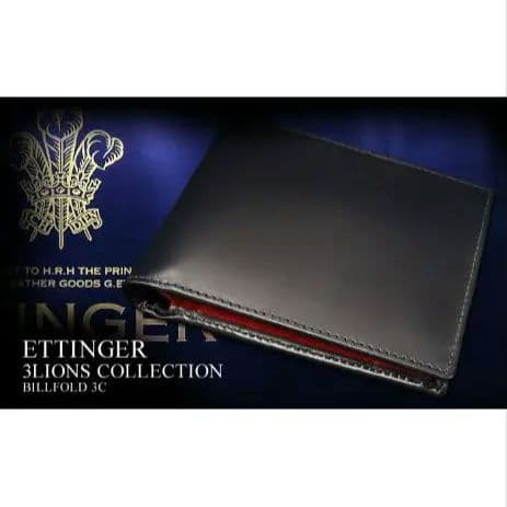 ETTINGER　3ライオンズコレクション001ビルフォード3c 本革財布