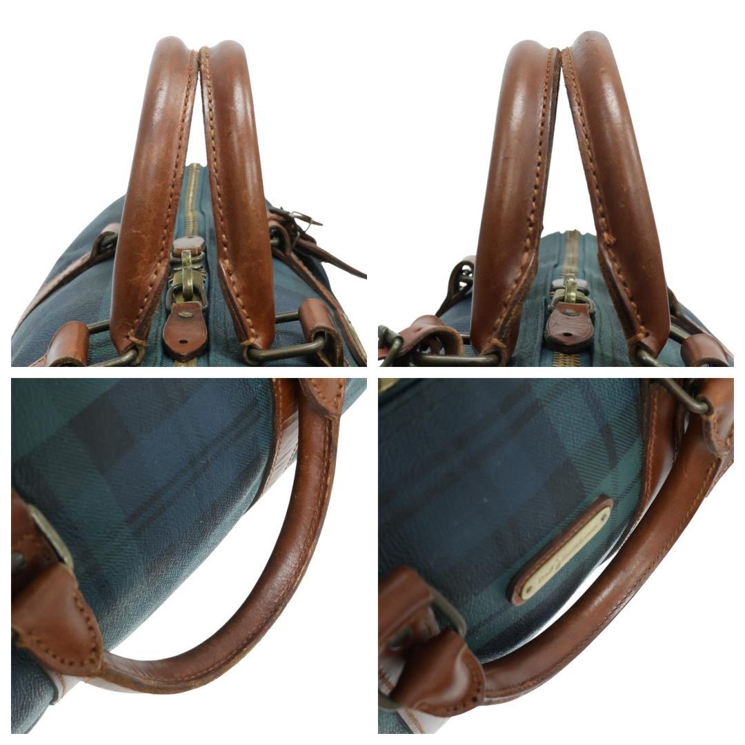 ポロ ラルフローレン ボストンバッグ 2way グリーン PVC 旅行バッグ