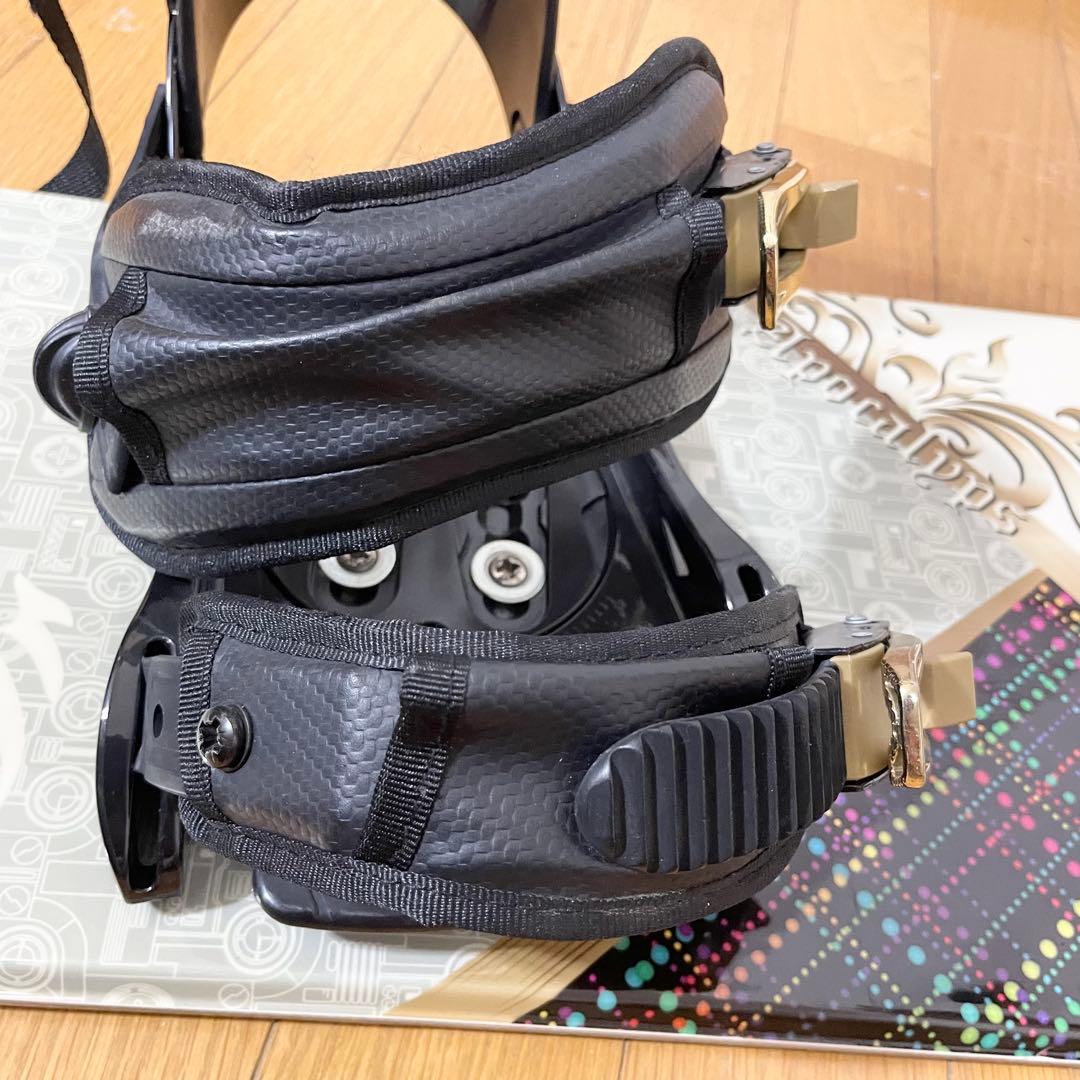 【使用回数２回】イエローバス ビンディング 157cm スノーボード ２点セット