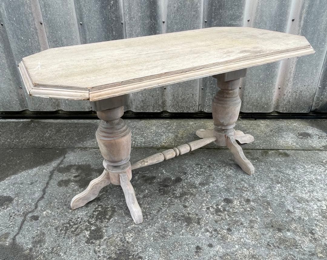 アンティーク/イギリス/古材/剥離/ダイニングテーブル/センターテーブル/作業台