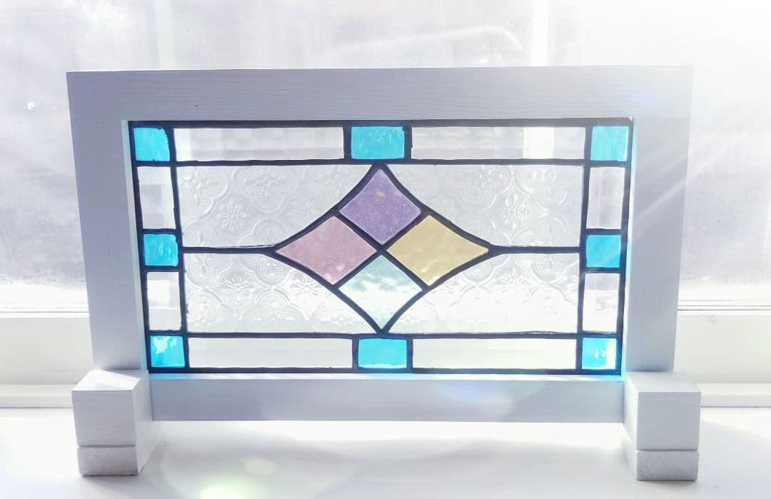 ステンドグラス　アンティーク調パネル