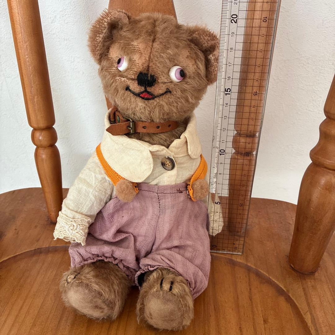 国内作家　ケイタベア　テディベア　3色ポンチ目　ノスタルジック　20cm