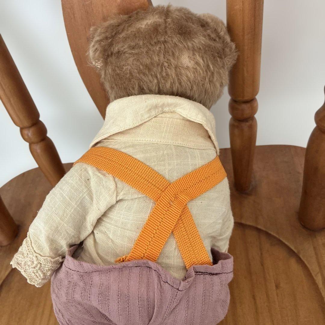 国内作家　ケイタベア　テディベア　3色ポンチ目　ノスタルジック　20cm