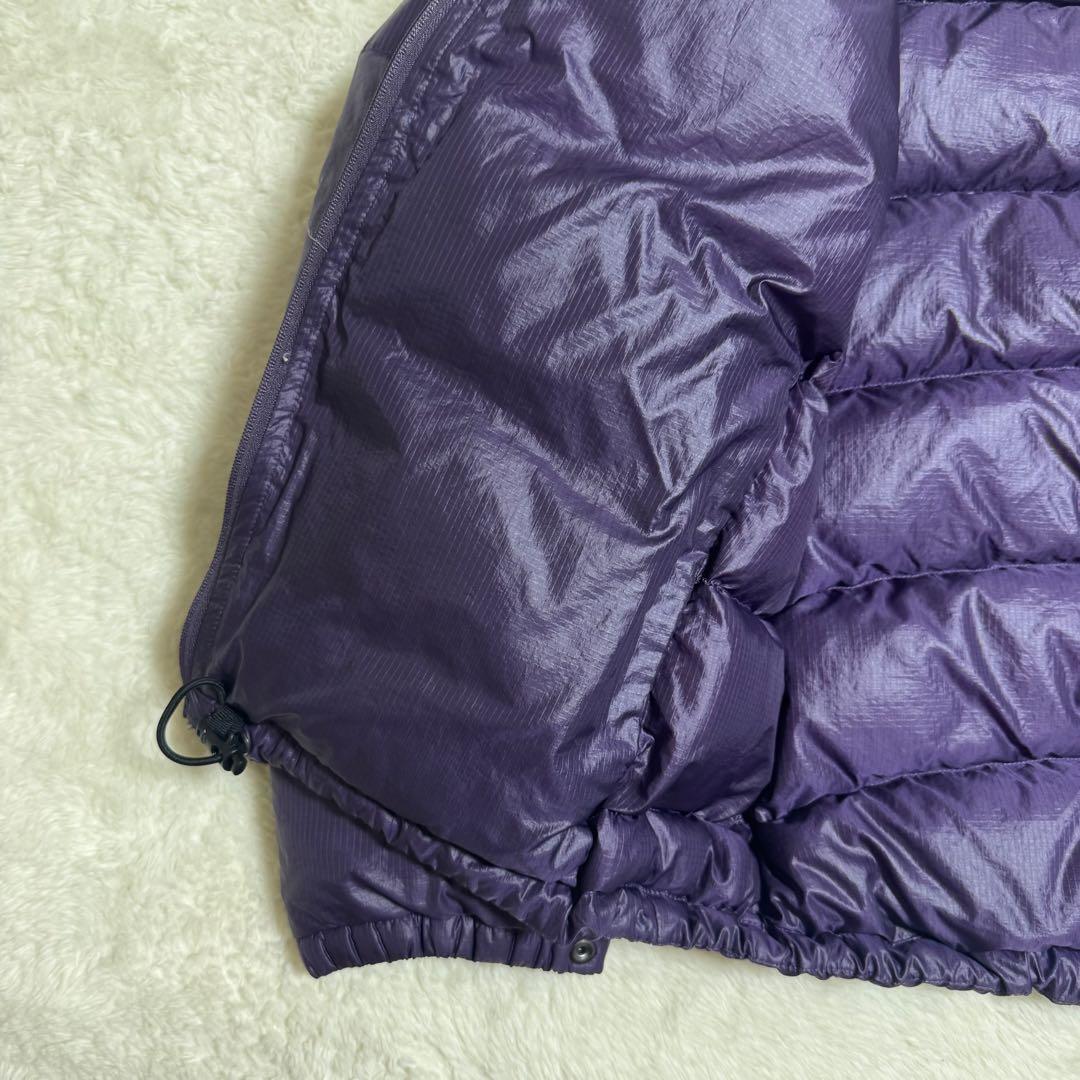 【MOMO】Marmot puffy jacket S紫短丈y2kドローコ