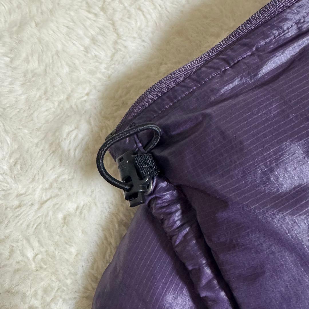 【MOMO】Marmot puffy jacket S紫短丈y2kドローコ