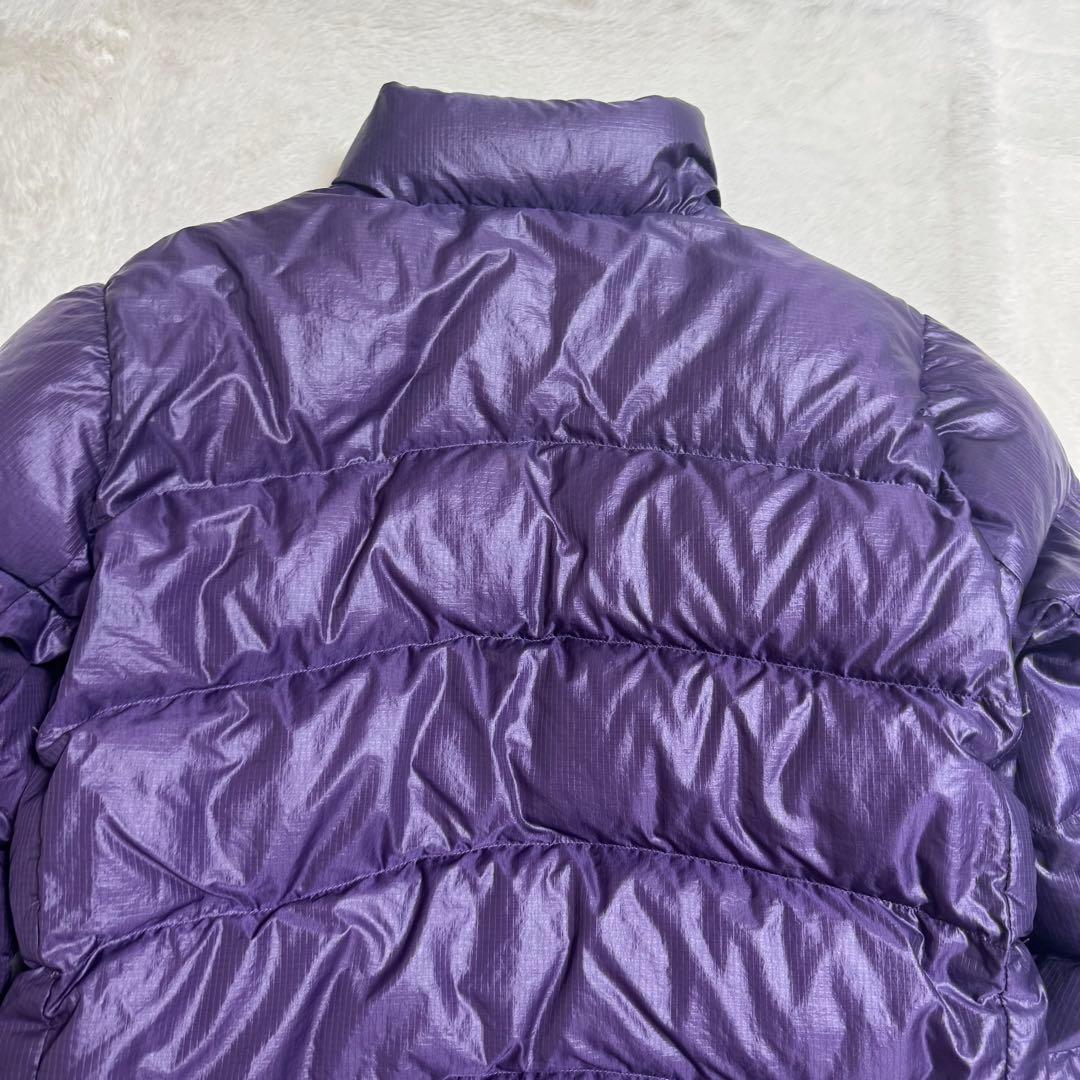 【MOMO】Marmot puffy jacket S紫短丈y2kドローコ