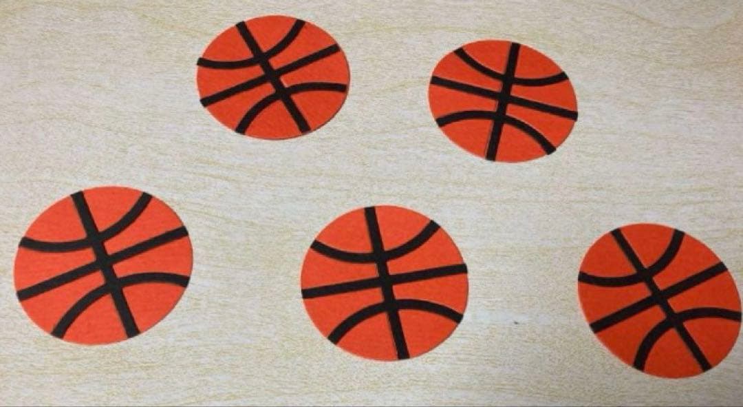 アルバム飾り　バスケットボール　オーダー受付中（＾◇＾）