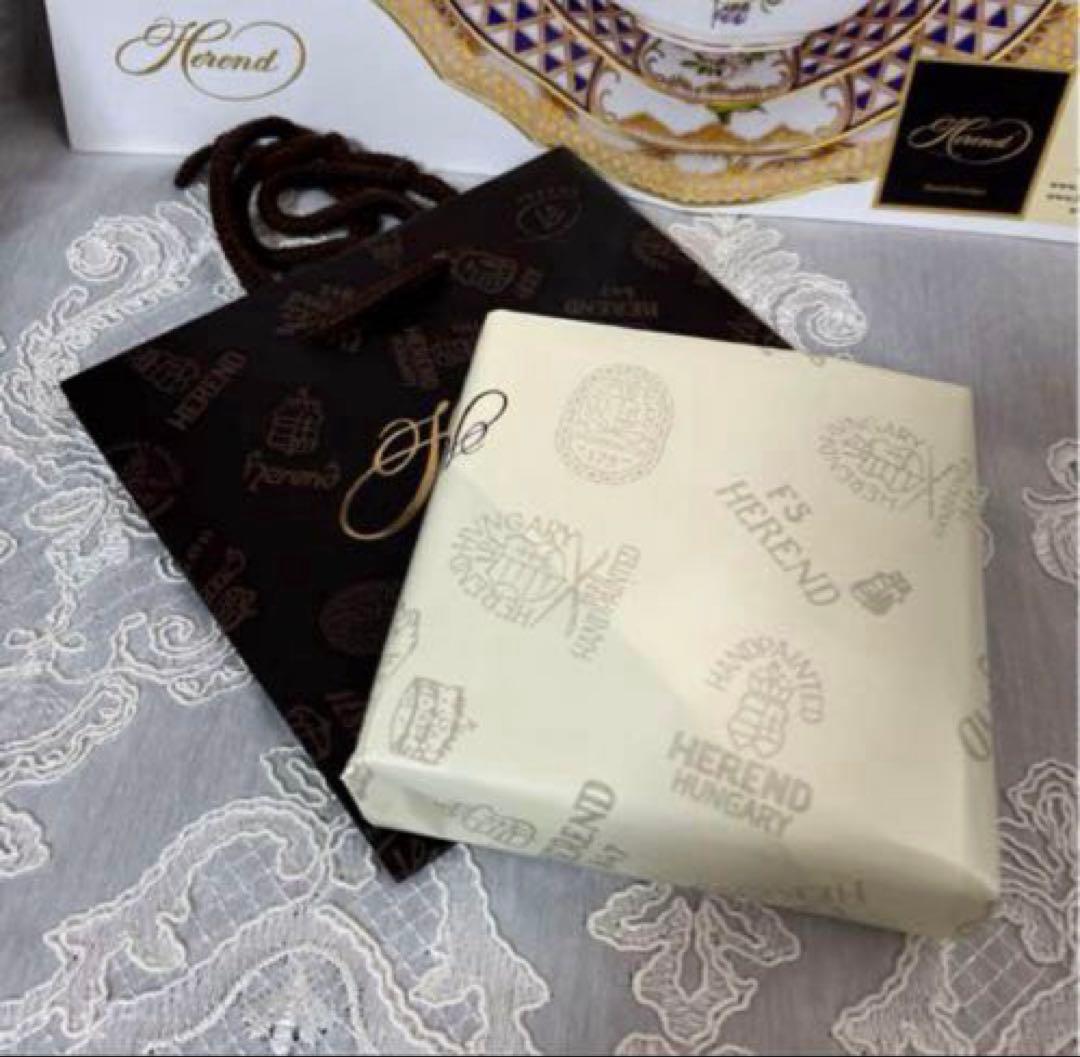 ［新品］Herend☆ヴィクトリアブーケ☆豆皿セット