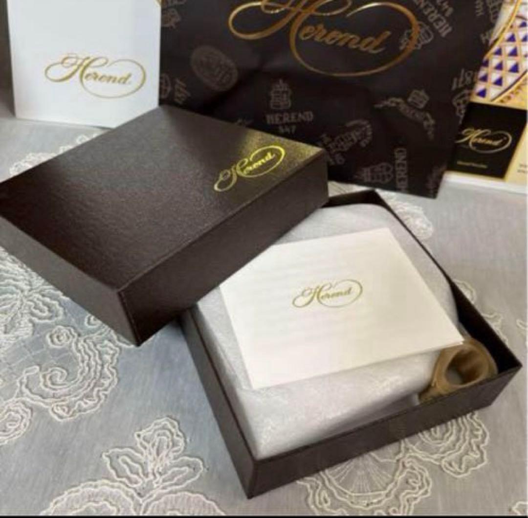 ［新品］Herend☆ヴィクトリアブーケ☆豆皿セット