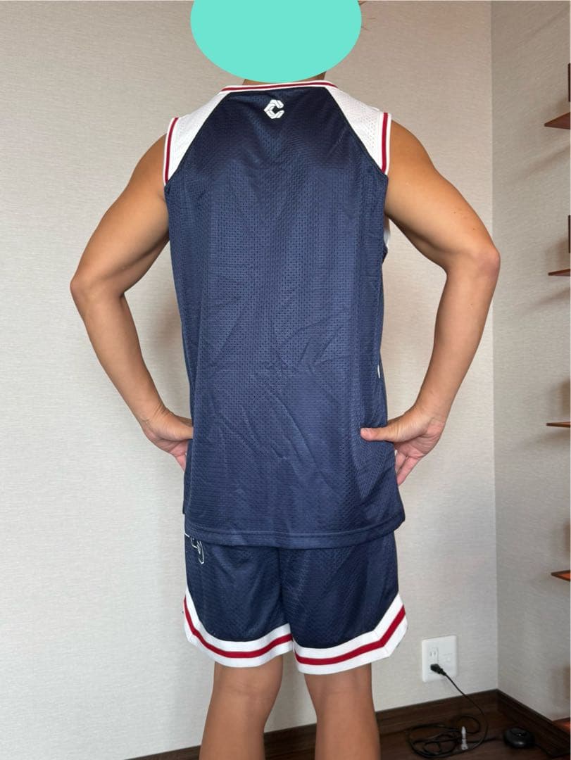 CRONOS メッシュタンクトップ・ショートパンツセット