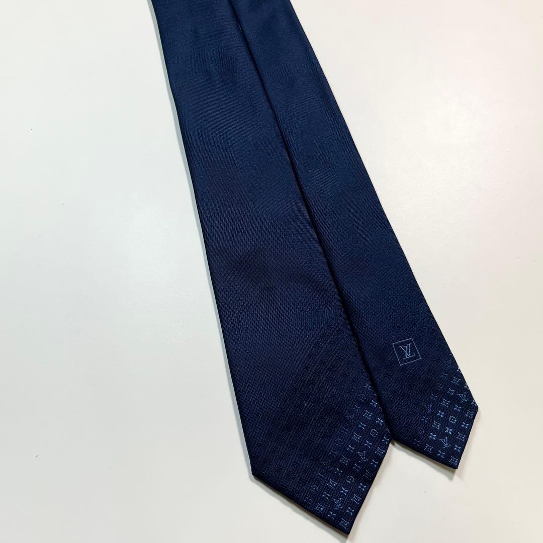 名作✨極美品✨LOUIS VUITTON ルイヴィトン　ネクタイ　モノグラム