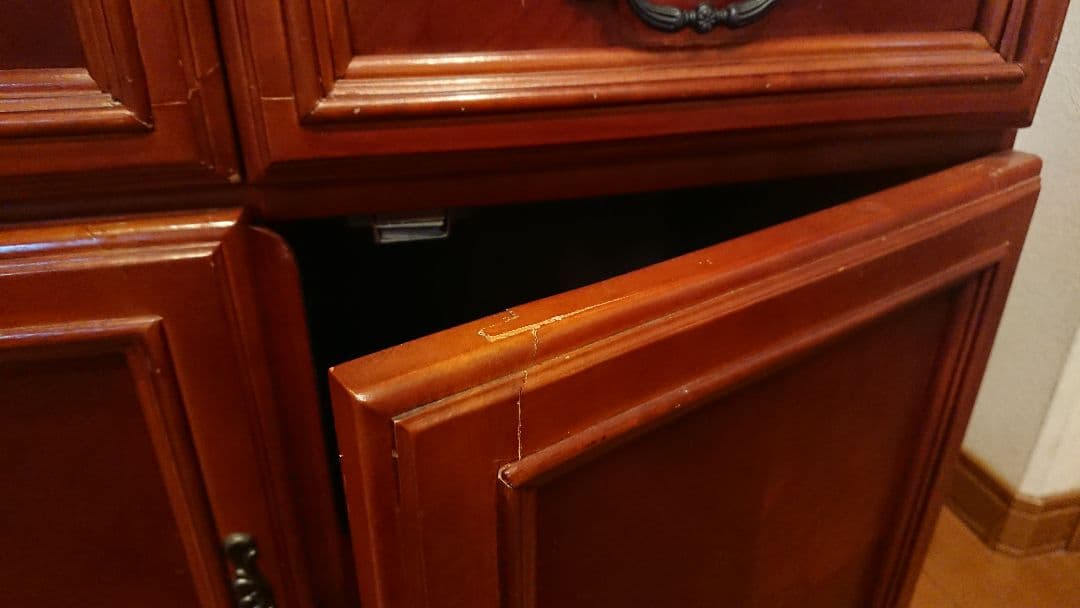 英国アンティーク マーブルトップキャビネット 大理石