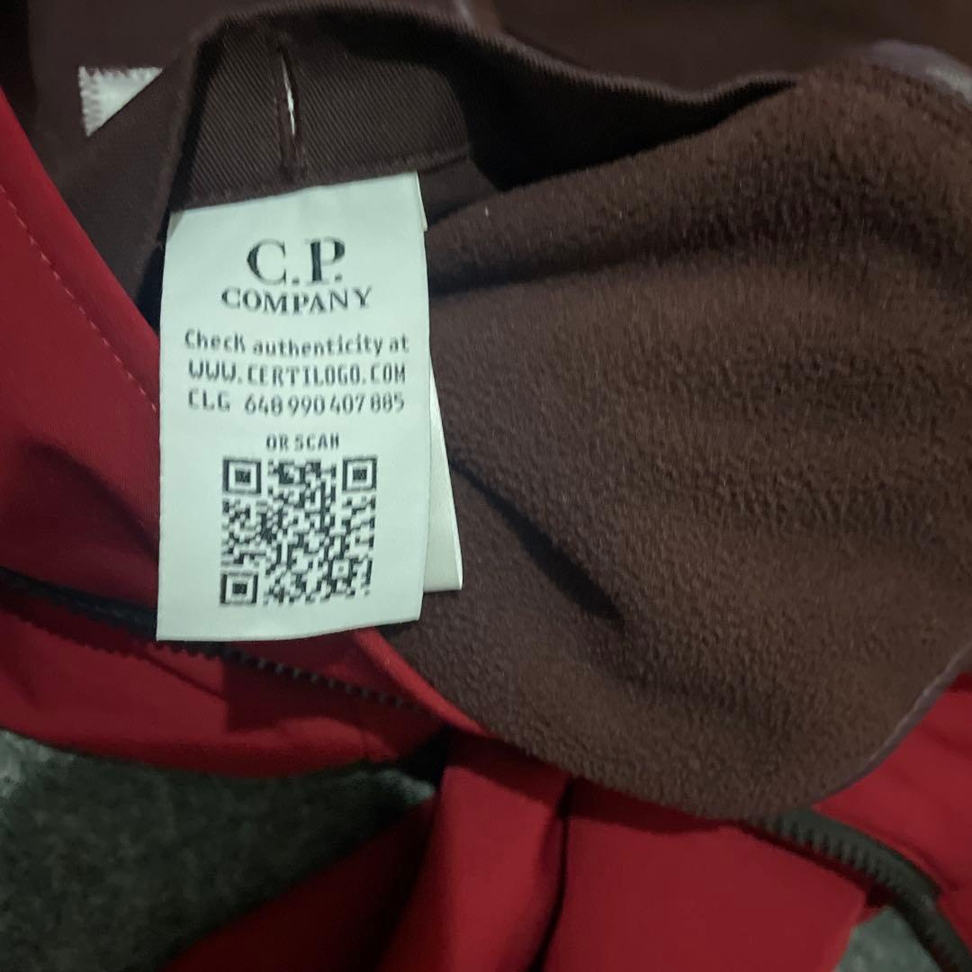 C.P. COMPANY ソフトシェルジャケット レンズロゴ サイズ44 正規品