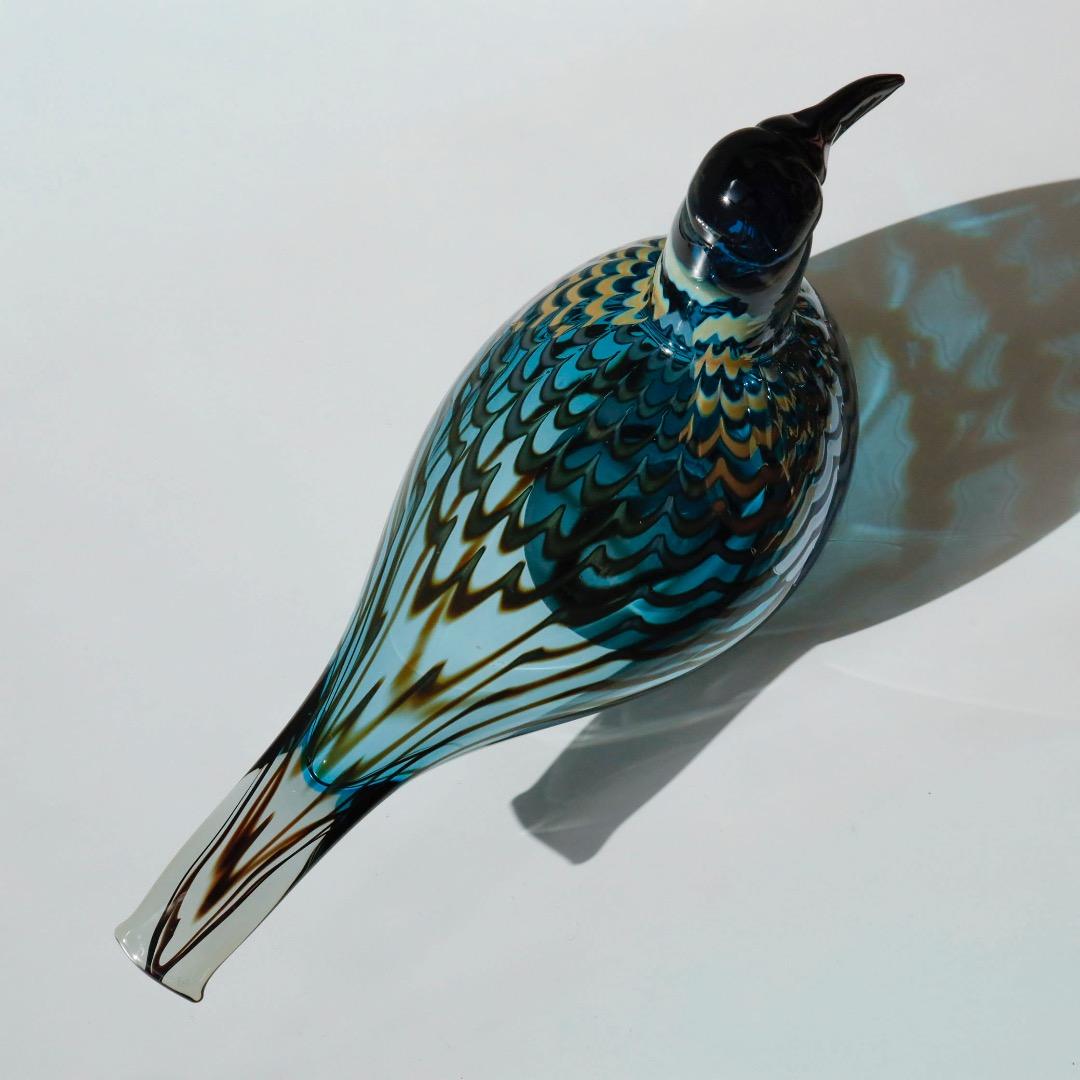 1点ものの大型バードオイバトイッカ　イッタラ　バード　oiva toikka