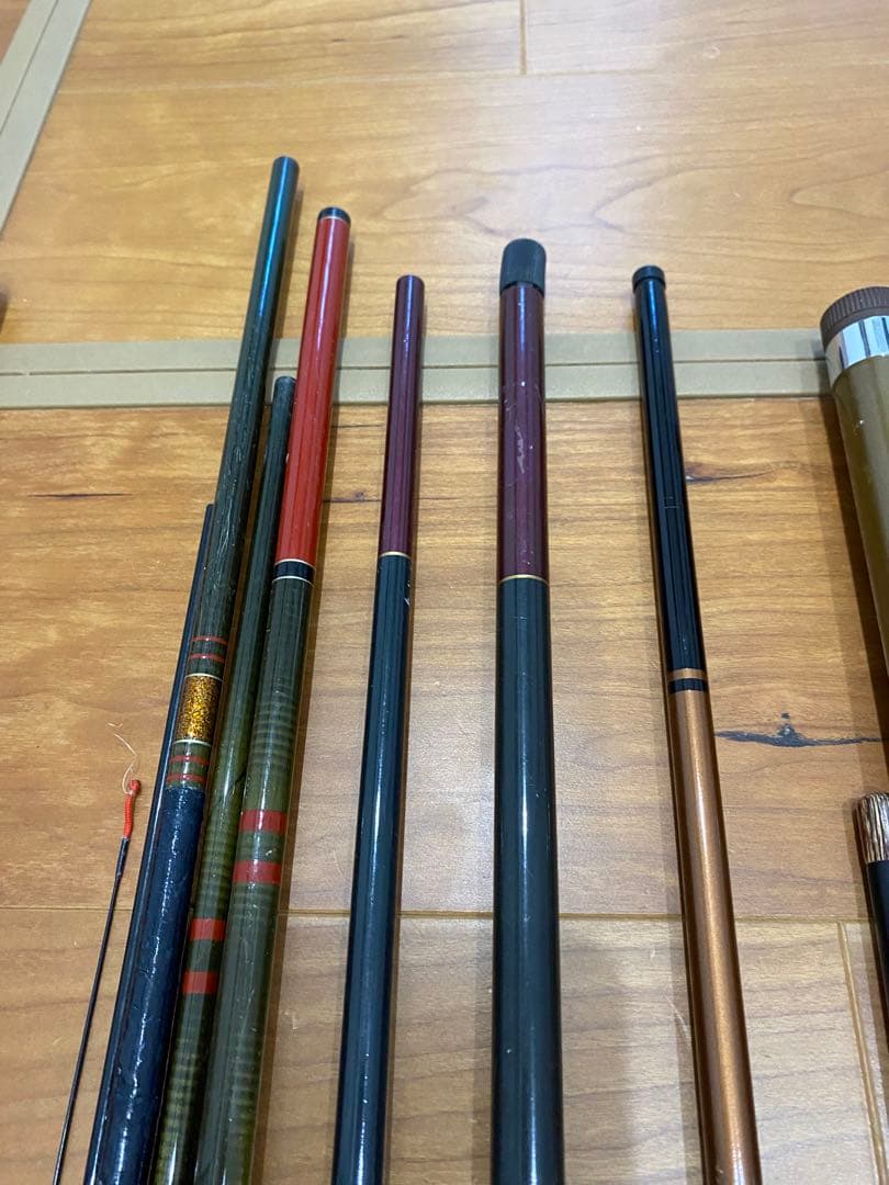 がまかつ　がまへら　へら釣り　ヘラブナ　鯉　渓流　竿　竿掛　竿受　10本セット