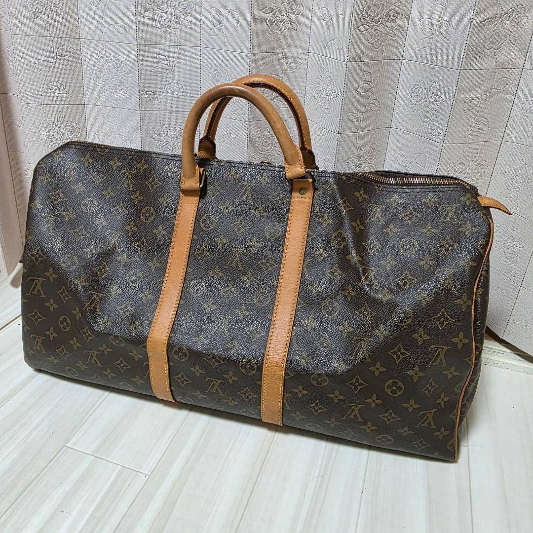 LOUIS VUITTON　ルイヴィトン キーポル60　モノグラム　ボストン