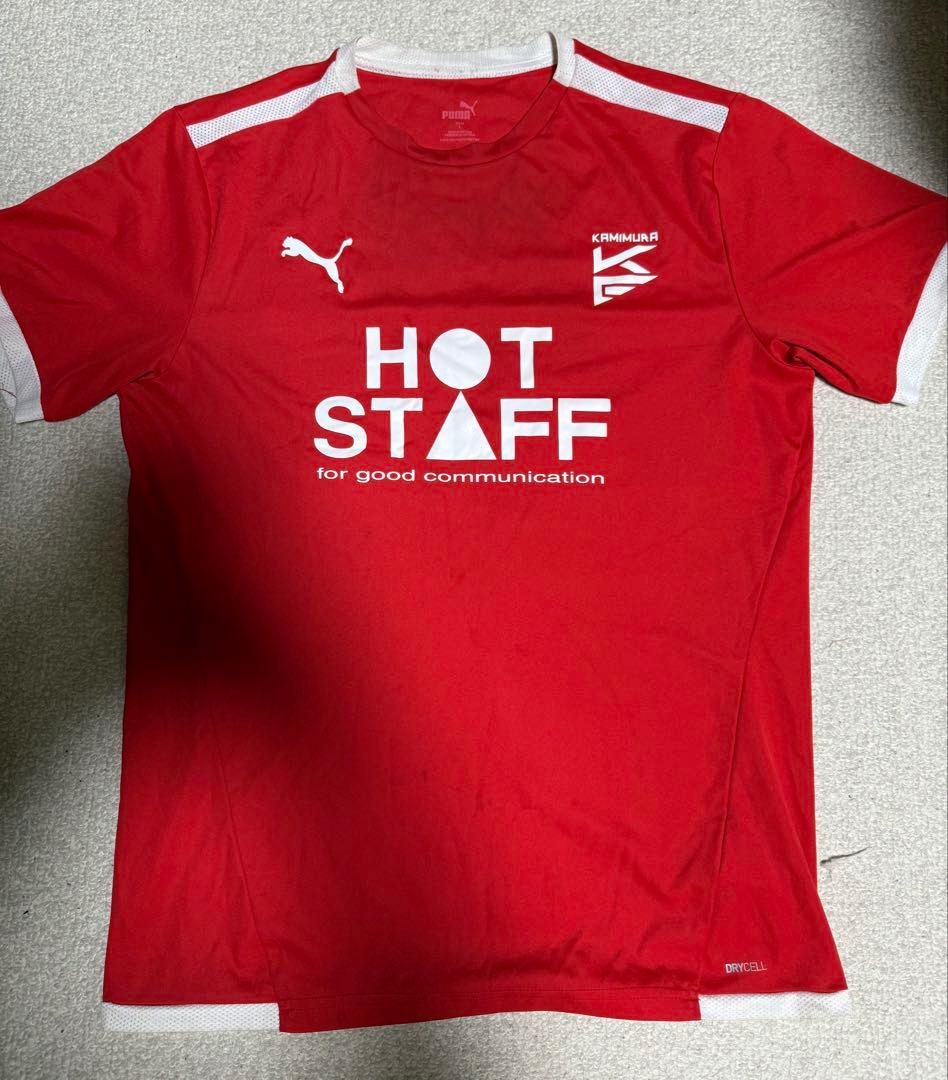 神村学園　サッカー部　アップ着　L