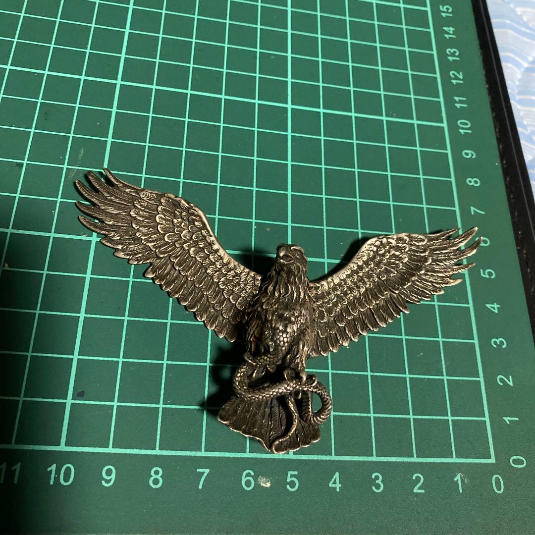 925 コンドル　鷲　鷹　ネックレス　トップ　ビックサイズ