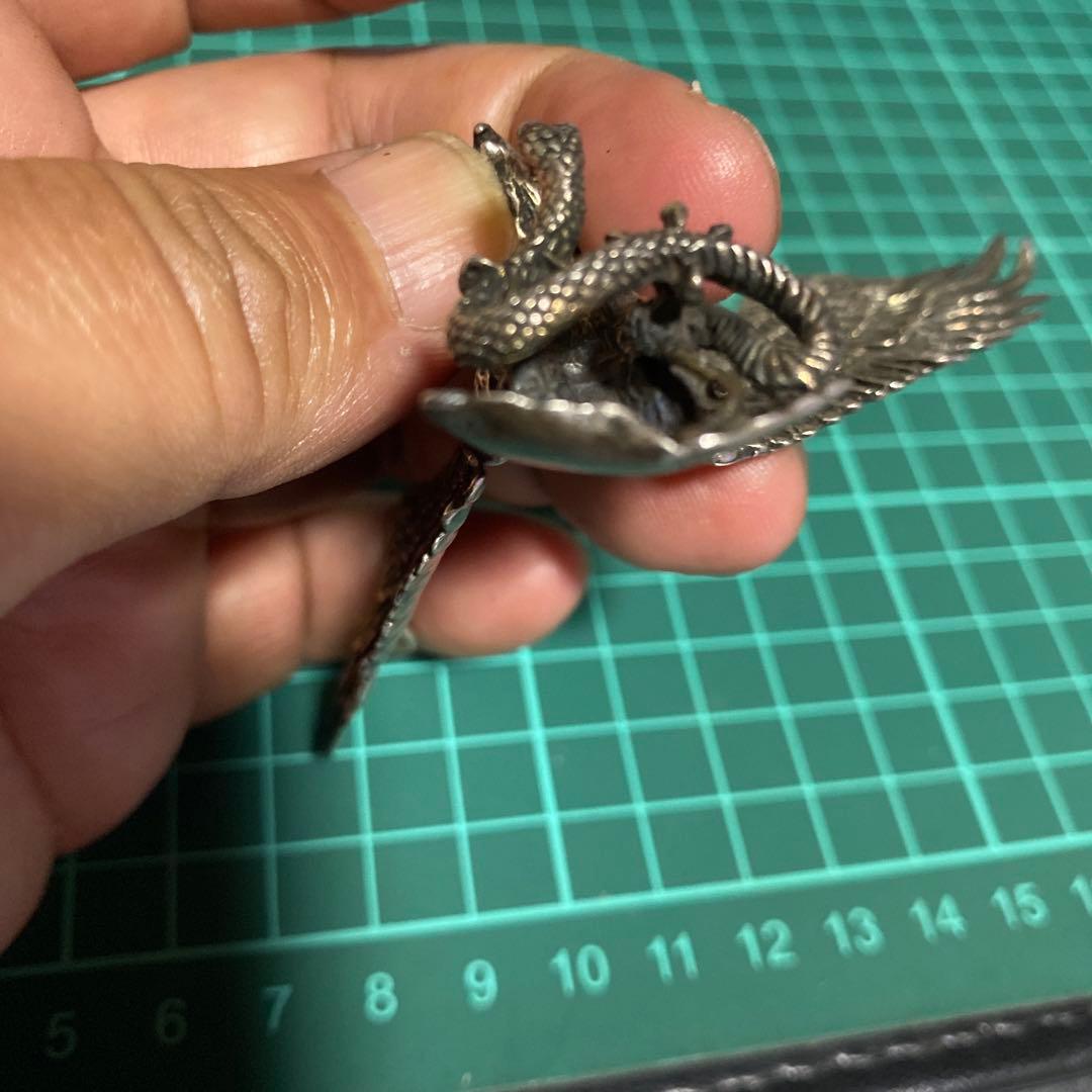 925 コンドル　鷲　鷹　ネックレス　トップ　ビックサイズ