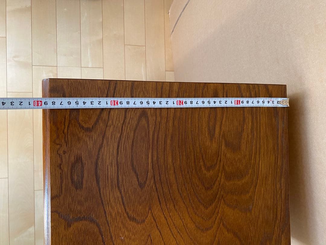 木製チェスト 5段 引き出し付き