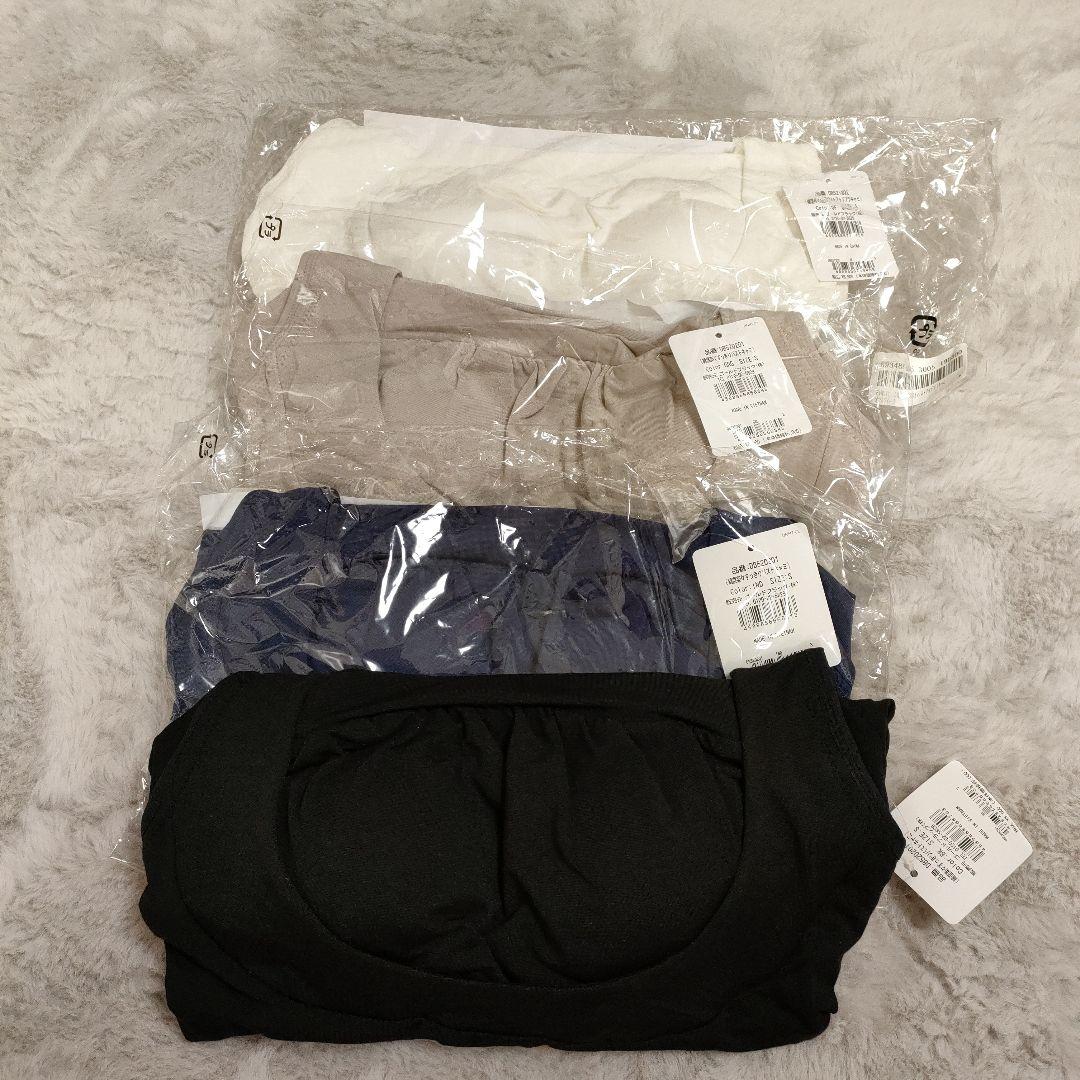 ブラデニスニューヨーク　4枚セット新品ブラック タンクトップブラ Sサイズ