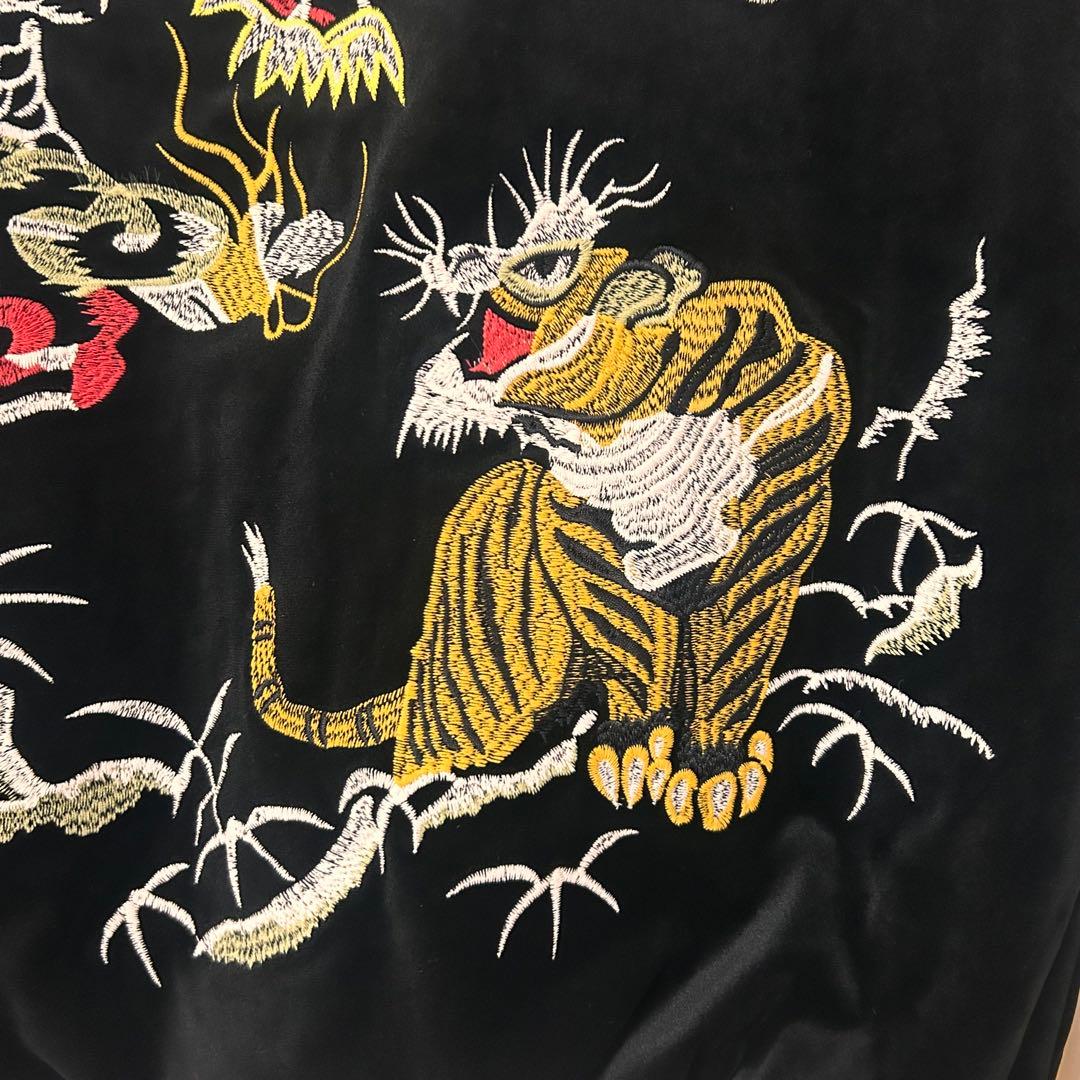 新品　Houston スカジャン　ブラック