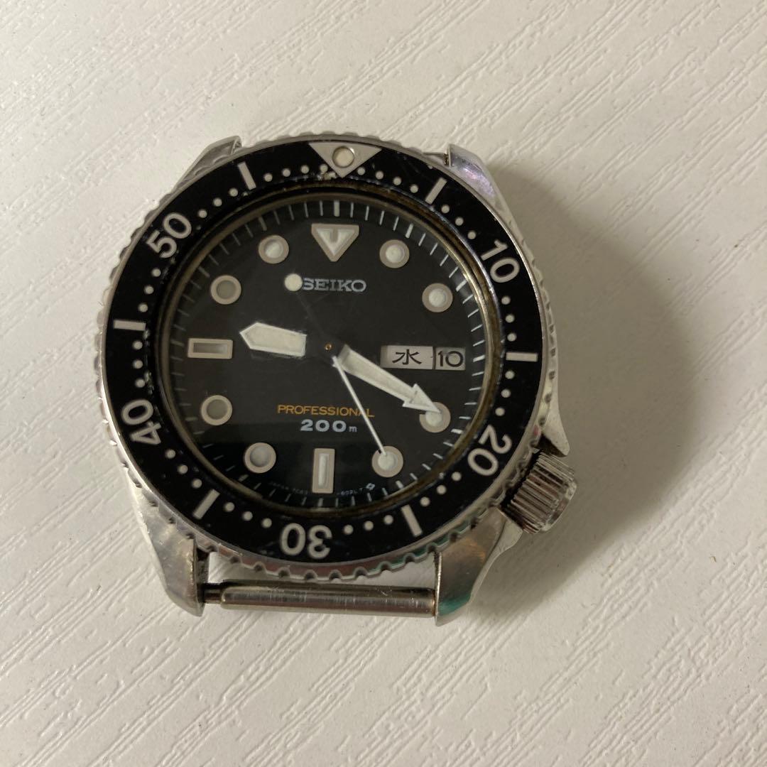 SEIKO 200m クォーツダイバーズウォッチ7C43- 6010 電池新品