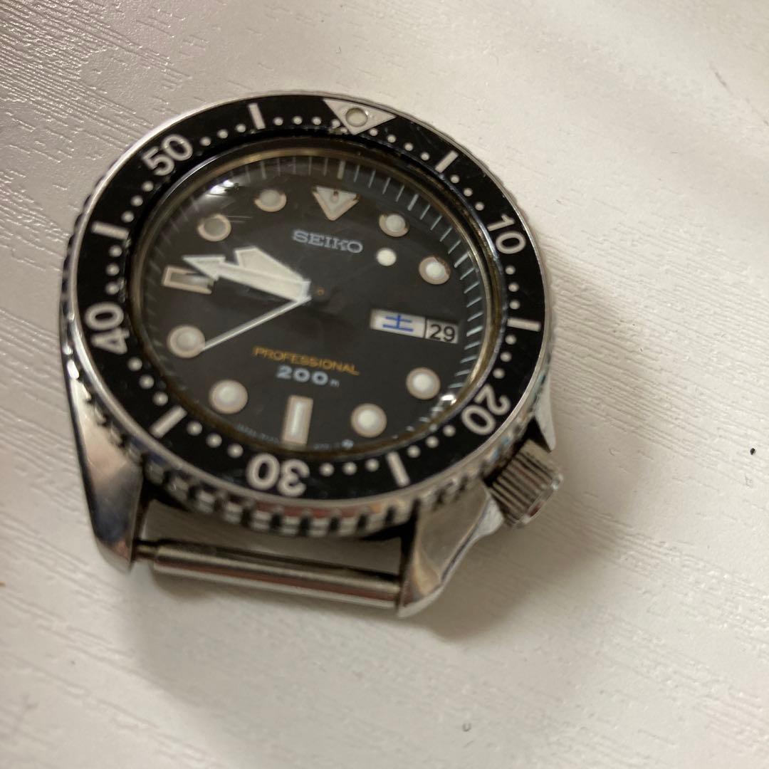 SEIKO 200m クォーツダイバーズウォッチ7C43- 6010 電池新品