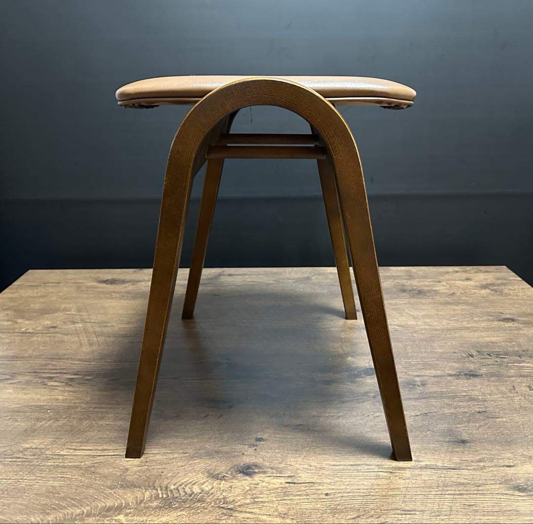 秋田木工 ビンテージ No.202 剣持勇 スツール