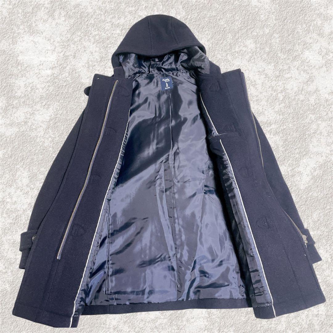 【新品】EASTBOY Venusダッフルコート　9号　ネイビー紺　ウール