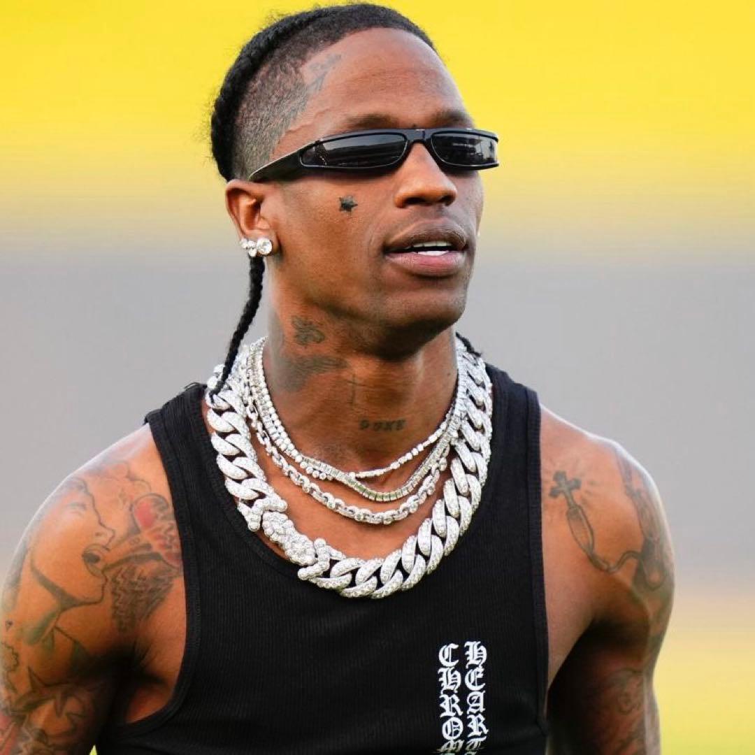 クロムハーツ ブラック プリント タンクトップ